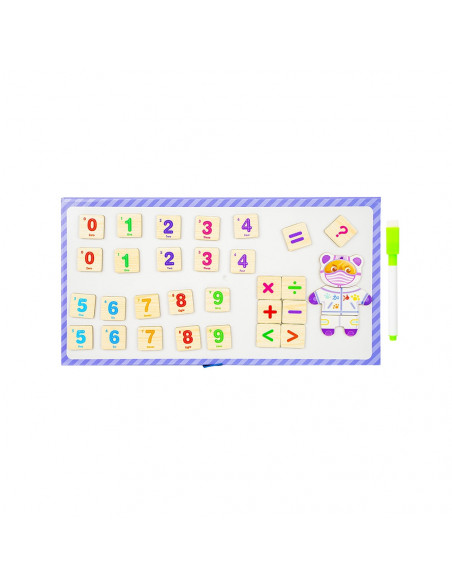 Set 4 ursuleti din lemn cu garderoba,ROB-YDL-1530