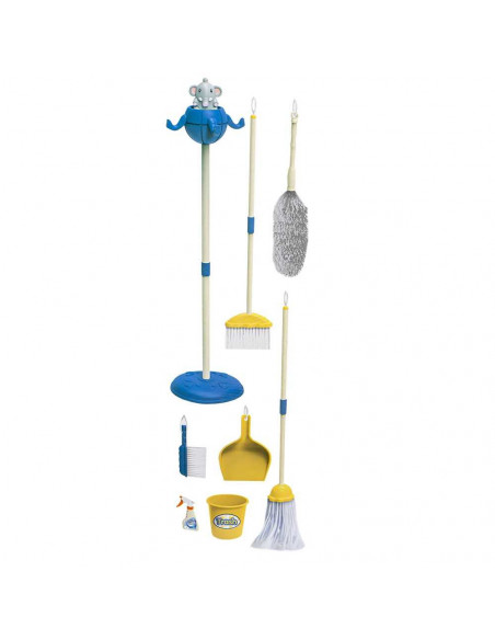 Set curatenie, din plastic, albastru,ROB-WY505-1