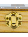 Joc 3 in 1: sah, table, dame! Cutie lemn, 29.5x14.5cm,ROB-8802-2