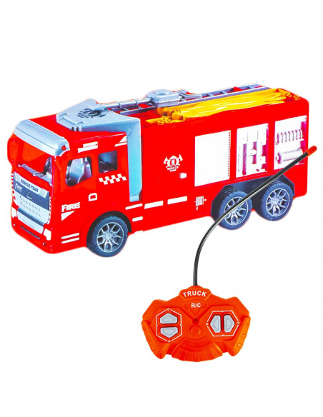 Camion RC, pompieri, 22x7,5x10 cm,ROB-A8863-61