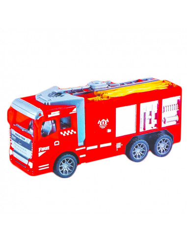 Camion RC, pompieri, 22x7,5x10 cm,ROB-A8863-61
