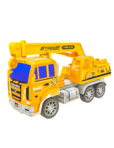 Camion RC, cu macara, 24x8x13 cm,ROB-A8863-32