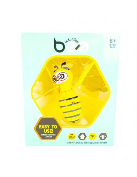 Albina zburatoare cu senzor, galbena,ROB-JM-8018