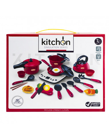 Play set bucatarie, 22 piese,ROB-3201A