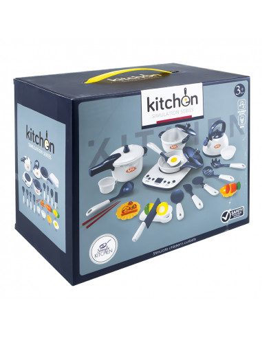 Play set bucatarie, 22 piese,ROB-3201B