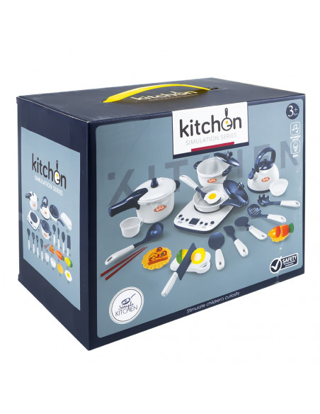 Play set bucatarie, 22 piese,ROB-3201B