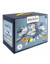 Play set bucatarie, 22 piese,ROB-3201B