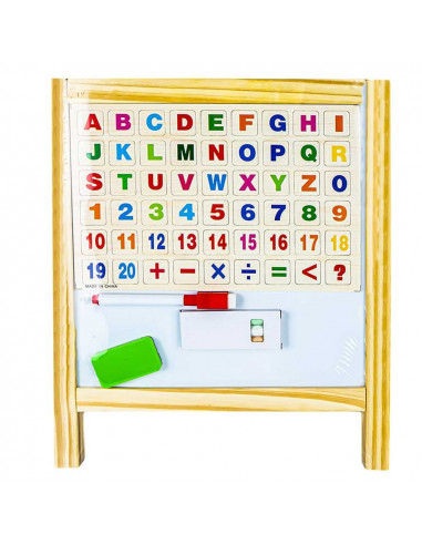 Tablita magnetica, din lemn + accesorii,ROB-247A