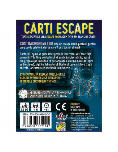Carti Escape - Contracronometru, ISBN:
