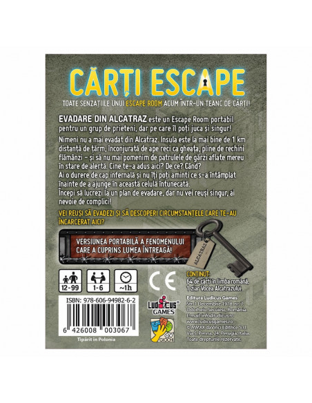 Carti Escape - Evadare din Alcatraz, ISBN: