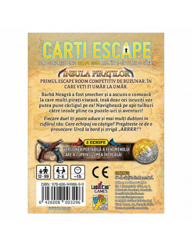 Carti Escape - Insula Piratilor, ISBN: