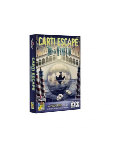 Carti Escape - Jaf in Venetia, ISBN: 978-606-94982-2-4,ERR-ROB-
