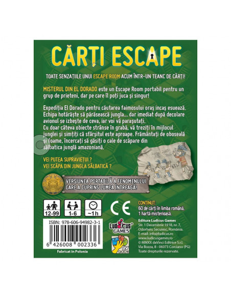 Carti Escape - Misterul din Eldorado, ISBN: