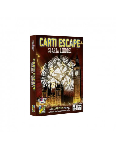 Carti Escape - Soarta Londrei, ISBN: 978-606-94982-1-7,ERR-ROB-