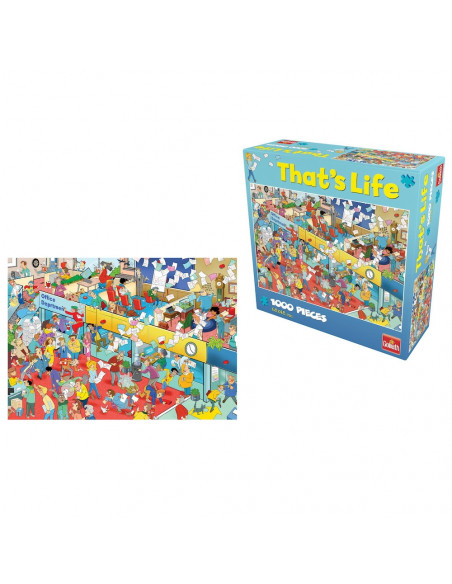Puzzle Cauta si Gaseste - La birou, 1000 piese,ROB-GLT4784