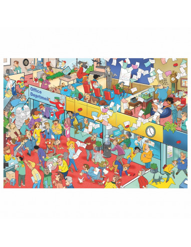 Puzzle Cauta si Gaseste - La birou, 1000 piese,ROB-GLT4784