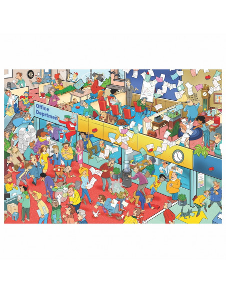Puzzle Cauta si Gaseste - La birou, 1000 piese,ROB-GLT4784