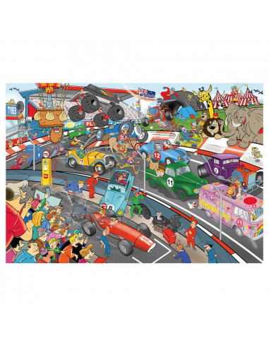 Puzzle Cauta si Gaseste - Cursa nebuna, 1000 piese,ROB-GLT8556