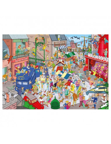 Puzzle Cauta si Gaseste - La Paris, 1000 piese,ROB-GLT9242