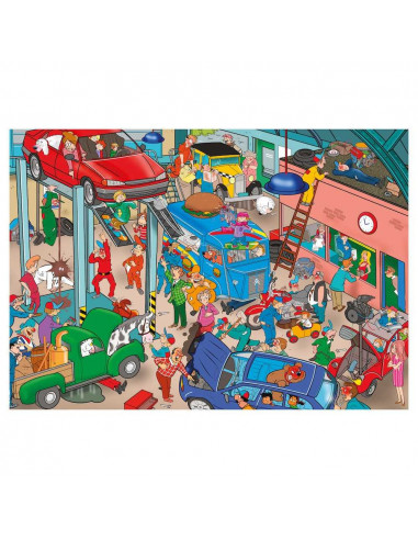 Puzzle Cauta si Gaseste - La service auto, 1000