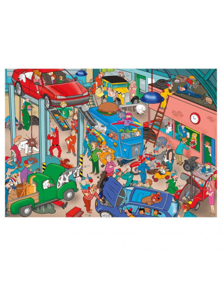 Puzzle Cauta si Gaseste - La service auto, 1000