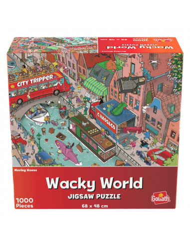 Puzzle Cauta si Gaseste - Mare haos in oras, 1000