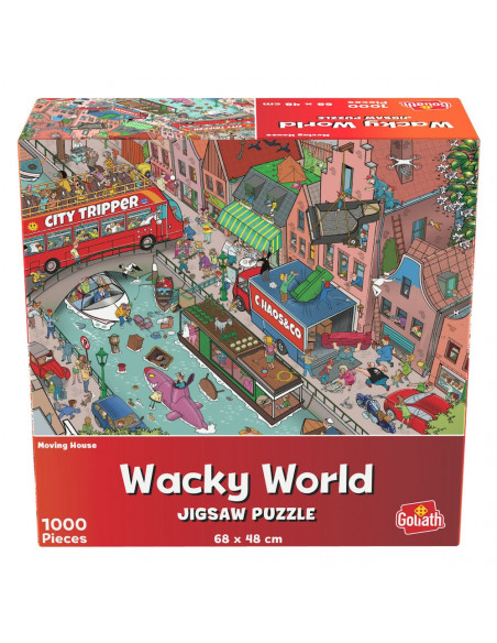 Puzzle Cauta si Gaseste - Mare haos in oras, 1000