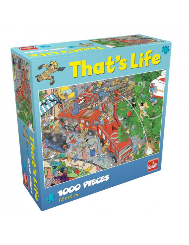 Puzzle Cauta si Gaseste - Brigada de pompieri, 1000
