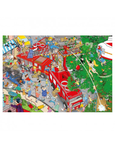 Puzzle Cauta si Gaseste - Brigada de pompieri, 1000