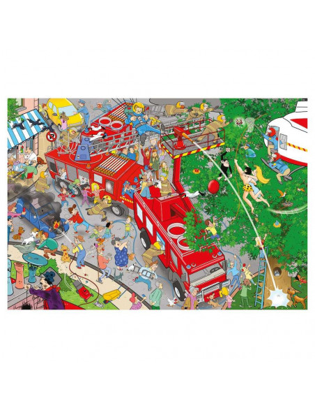 Puzzle Cauta si Gaseste - Brigada de pompieri, 1000