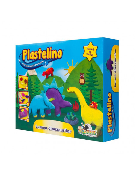 Lumea Dinozaurilor, Plastelino Noriel,Uniq309