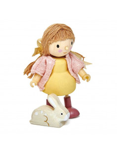 Figurine din lemn - Amy si iepurasul,ROB-TL8146 2