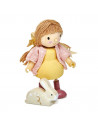 Figurine din lemn - Amy si iepurasul,ROB-TL8146