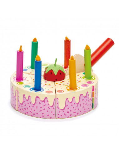 Tort din lemn, 14 piese,ROB-TL8282