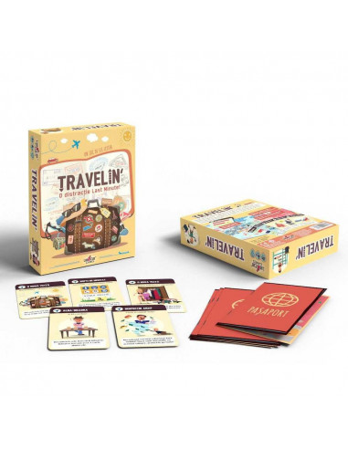 Joc de societate - Travelin, lb. romana,ERR-ROB-