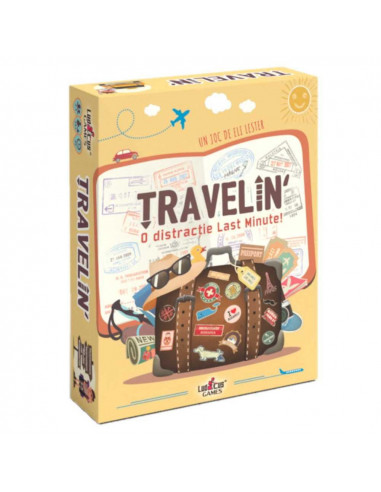 Joc de societate - Travelin, lb. romana,ERR-ROB-