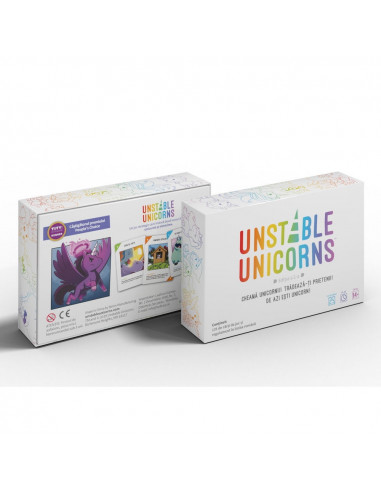 Joc de societate - Unstable Unicorns, lb. romana,ERR-ROB-