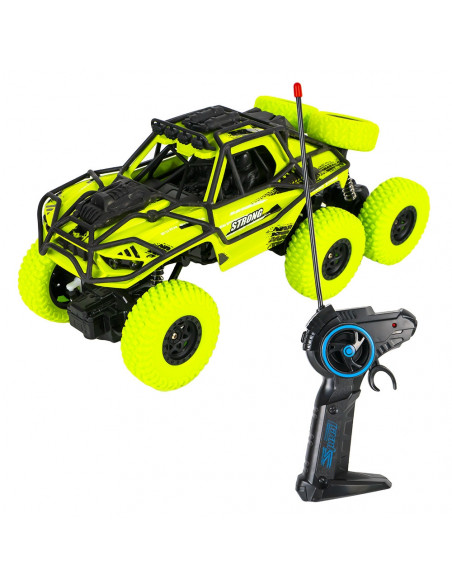 Jeep cu RC+AC, Off Road, 6 roti, 25x12,5x13 cm,ROB-XB1028