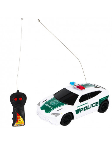 Masina politie cu RC, 17x8x7 cm,ROB-988-2B