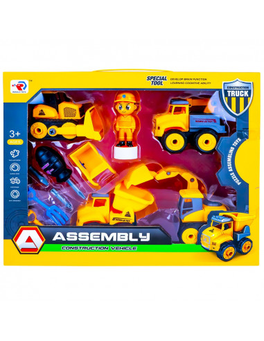 Play set constructii demontabil,ROB-RL589-11H