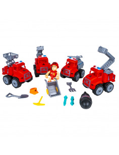 Play set pompieri demontabil,ROB-RL589-12H