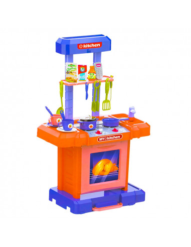 Play set bucatarie, cu lumina si sunet,ROB-661-513