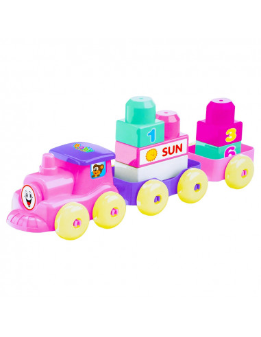 Cuburi constructii JUMBO, 80 piese/cutie,ROB-6668-8