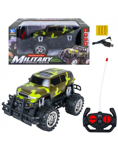 Jeep cu RC, Off road, camuflaj,ROB-789-901B