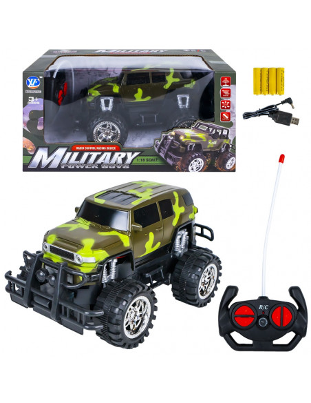 Jeep cu RC, Off road, camuflaj,ROB-789-901B