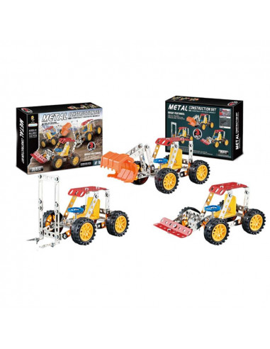 Joc constructii metal, Utilaj, 112 piese,ROB-6607