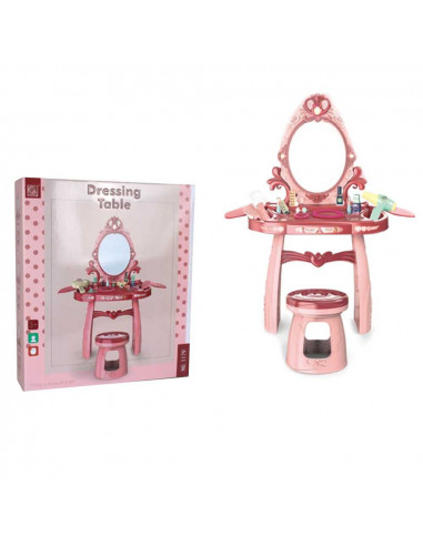 Masuta cu oglinda + accesorii frumusete,ROB-1179-3