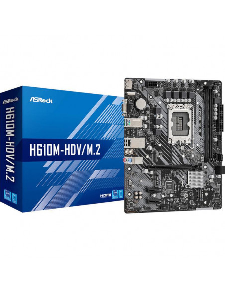 Placa de baza Asrock H610M-HDV/M.2 D4, LGA 1700,H610M-HDV/M.2