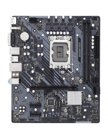 Placa de baza Asrock B660M-HDV D4, LGA 1700,B660M-HDV