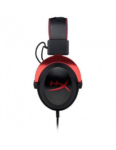 4P5M0AA,Casti Gaming HyperX Cloud II 7.1, cu fir, Red